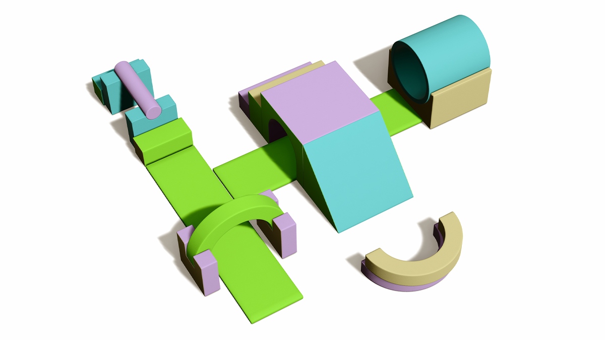 8. Мягкая игра в помещении для детских садов (1)