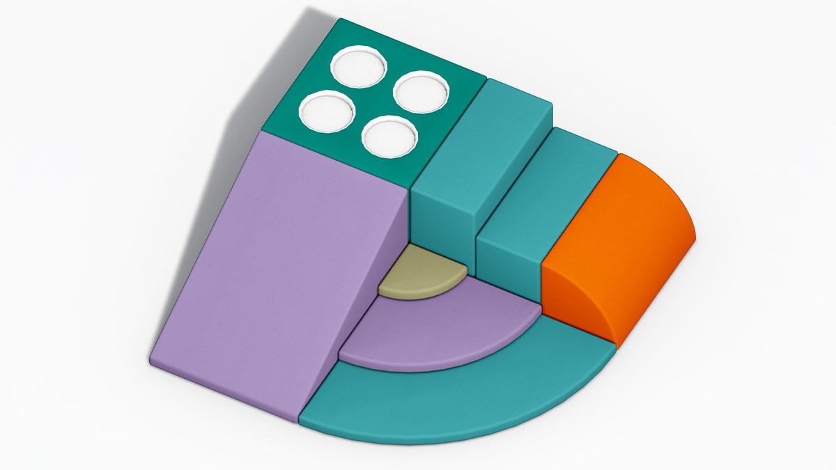 12. Модульное оборудование для мягкой игровой площадки (1)