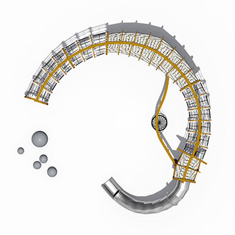 Набор для лазания и горок Dragon Bone на открытом воздухе