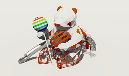 Медведь комбинация слайда