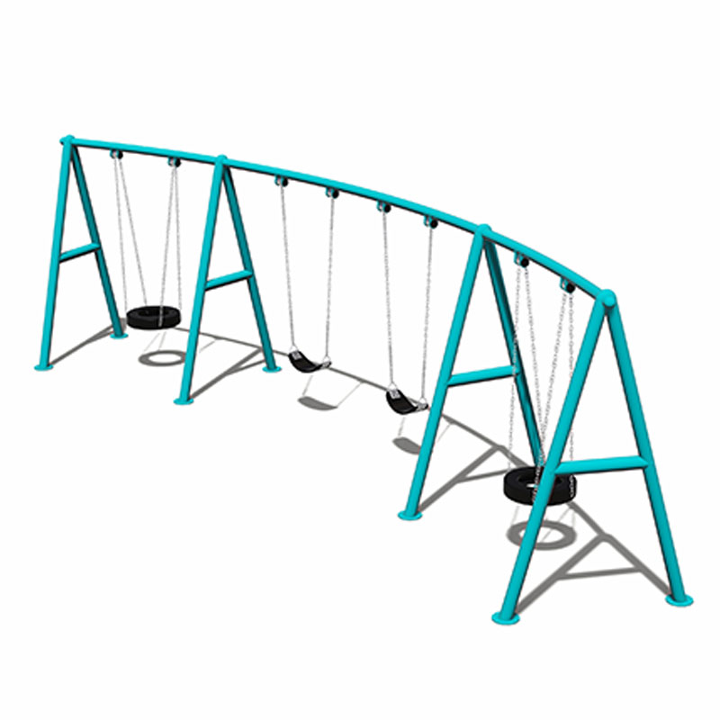 Детские качели на открытом воздухе, созданные для улучшения детских игр на свежем воздухе