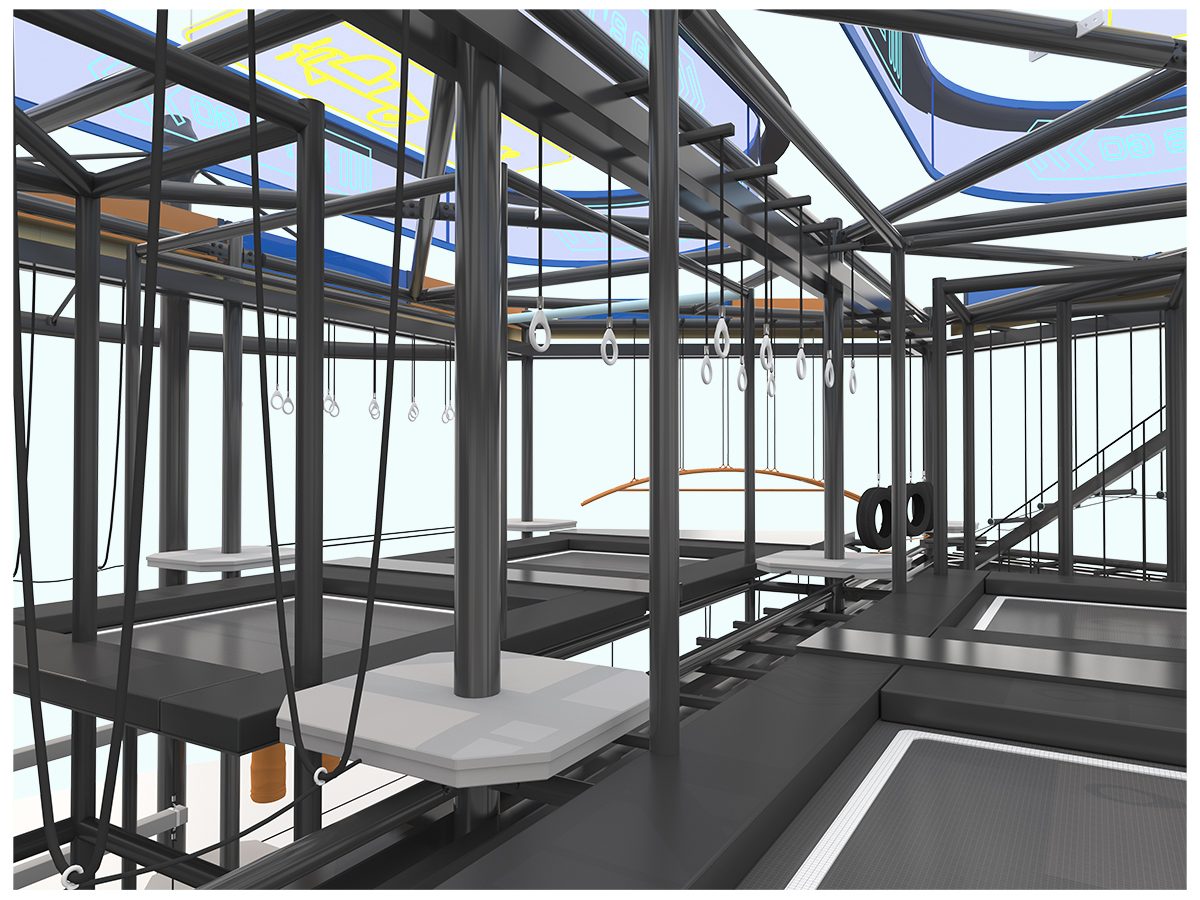 5. Тимбилдинг, крытая веревочная площадка (10)