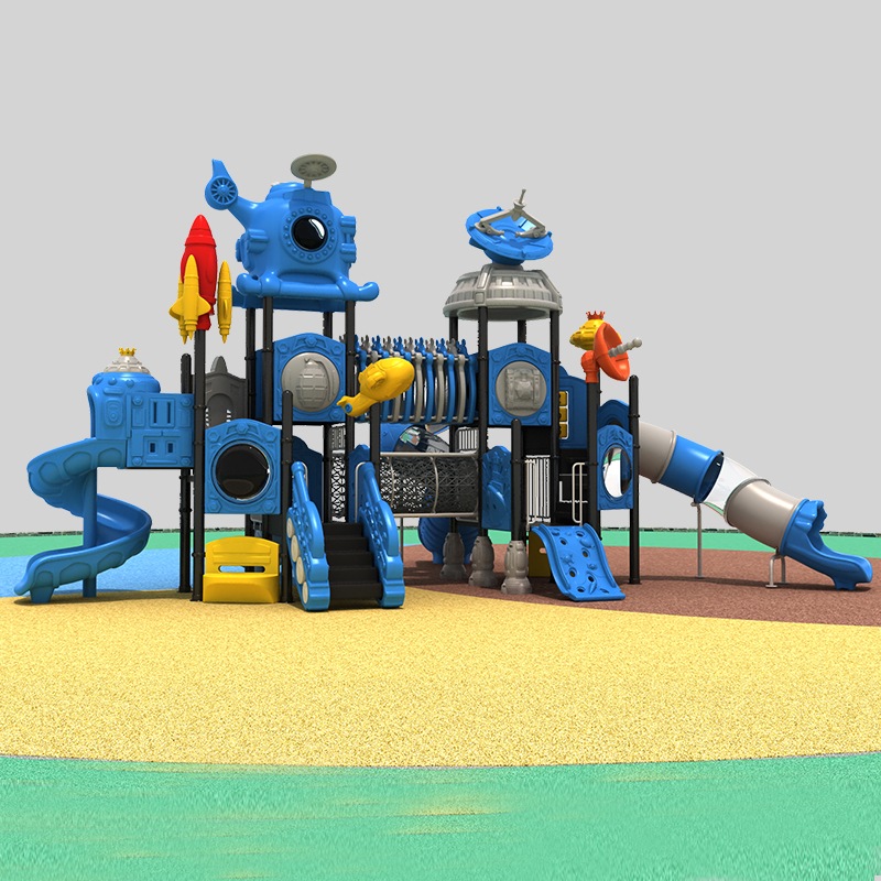 Galaxy Explorer Playground Slide для детских космических приключений