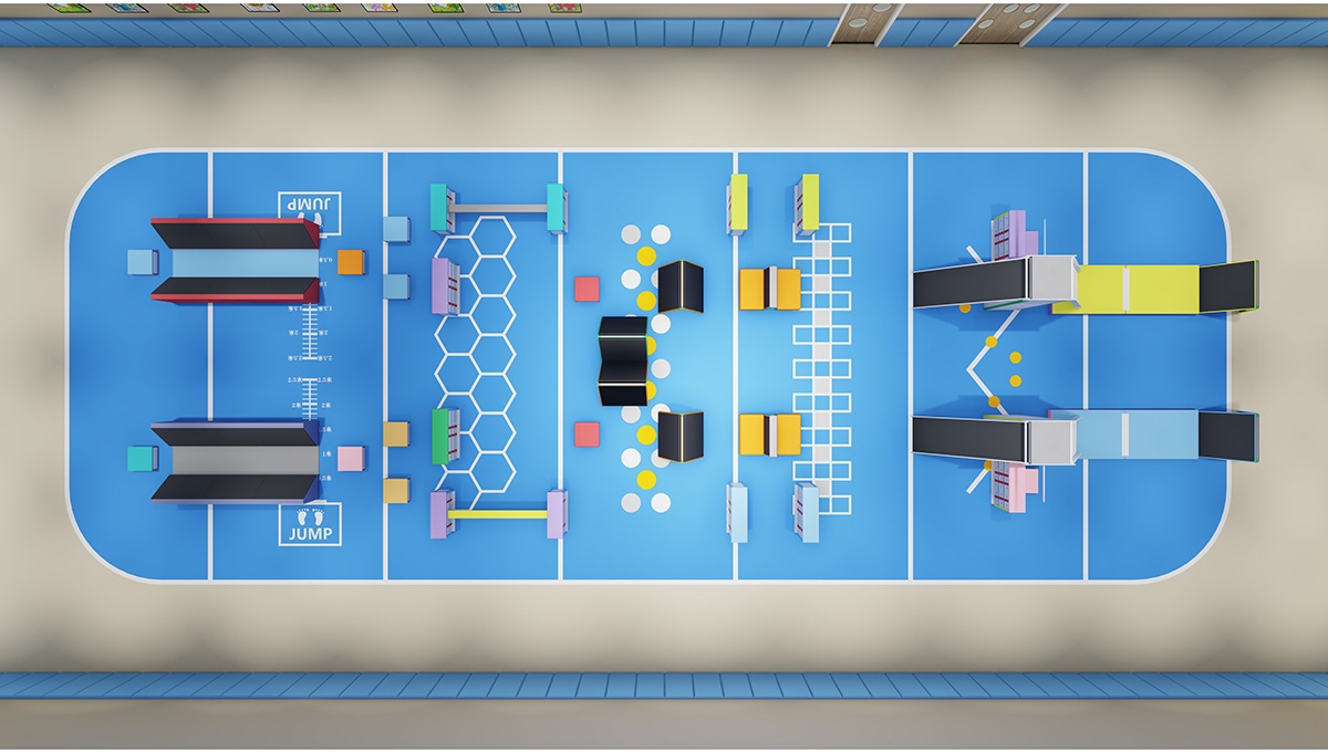 6. Тренажерное оборудование для преодоления полос препятствий в помещении (9)