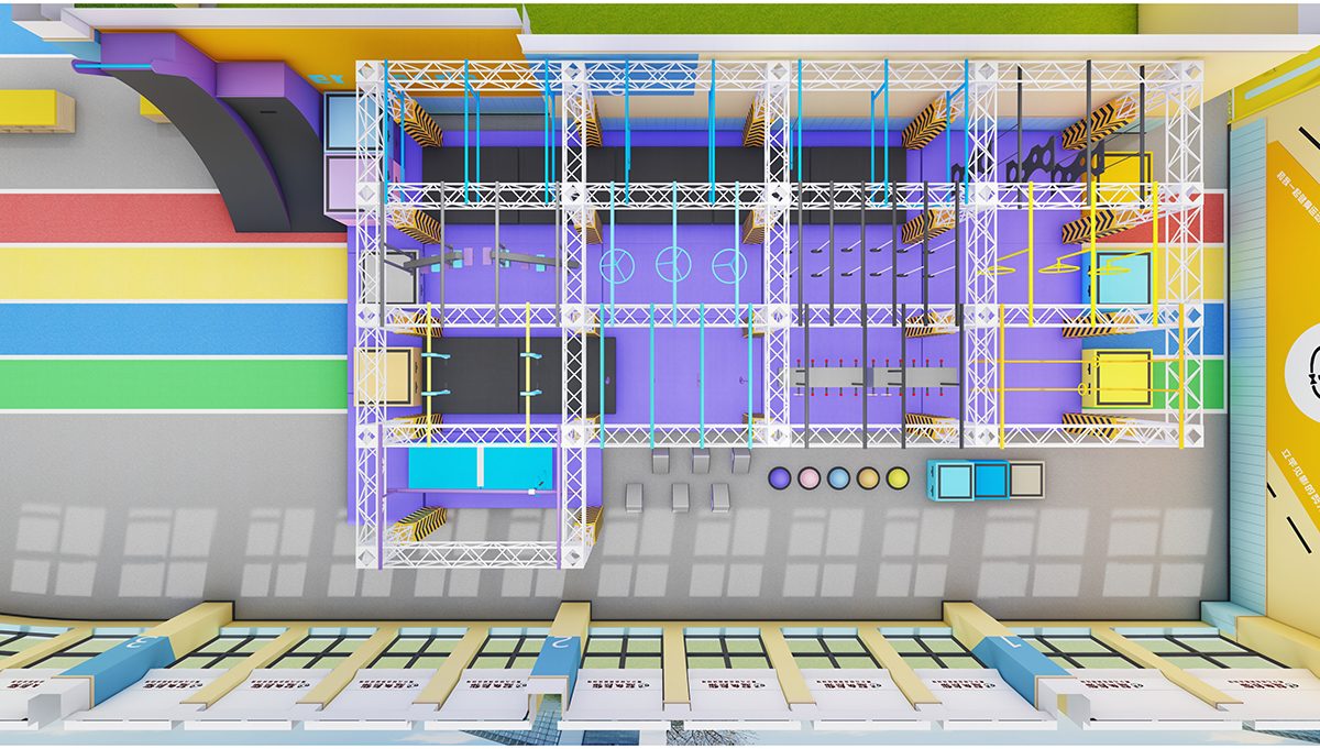 7. Полоса препятствий в помещении &laquo;Воин ниндзя&raquo; (7)