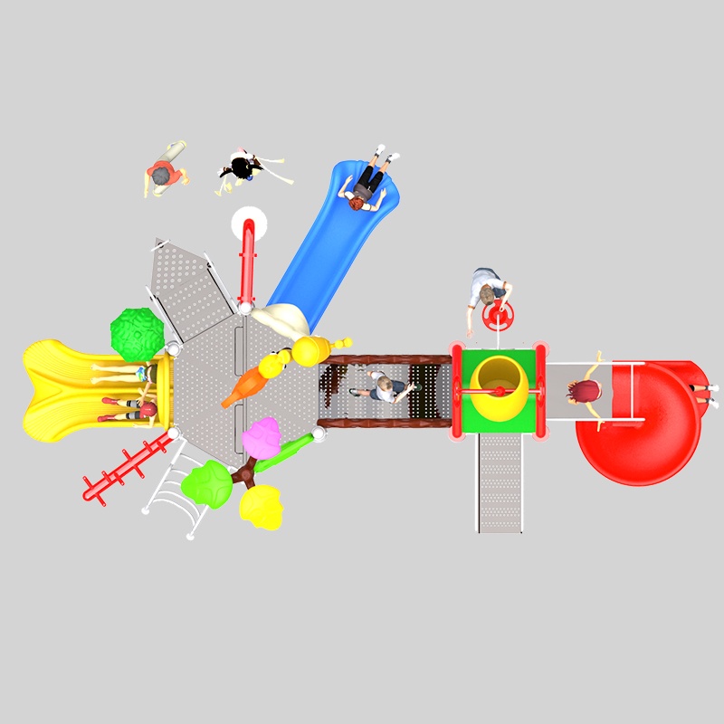 Sensory Water Playground с мягкими слайдами