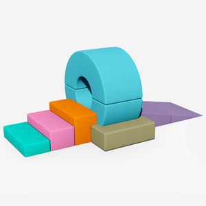 Модульное легко очищаемое мягкое игровое оборудование для помещений 