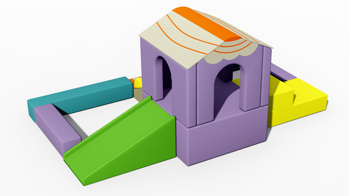 4. Установка мягкой игры в помещении (5)