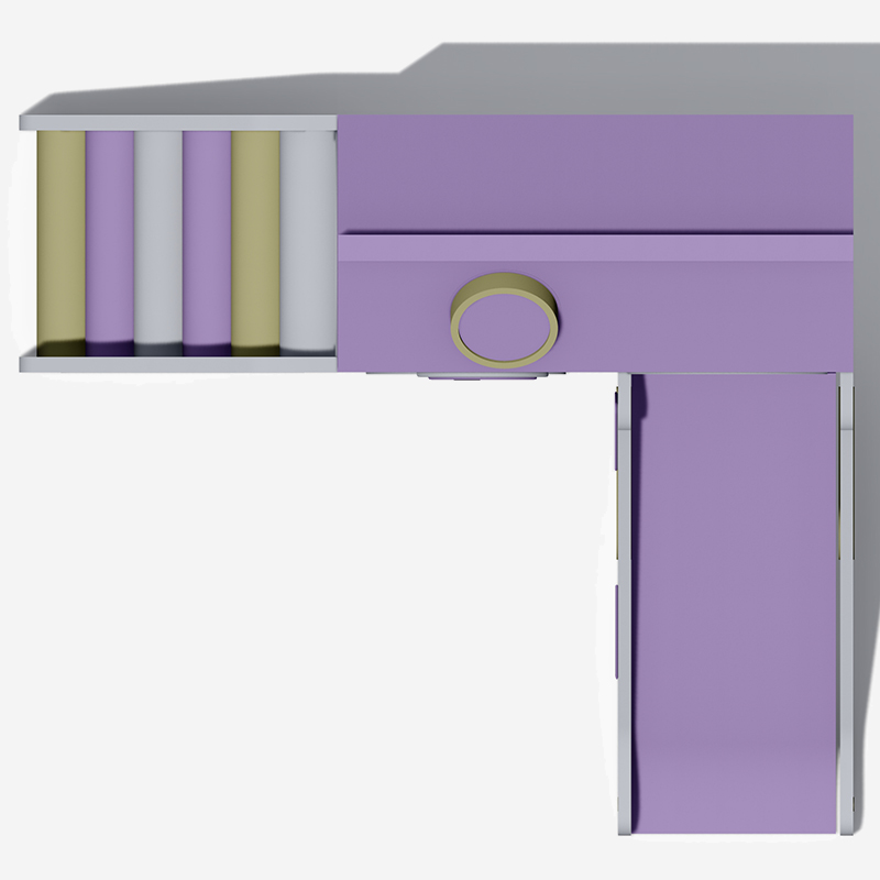 Оборудование для мягких игровых горок в коттедже с коровьим принтом