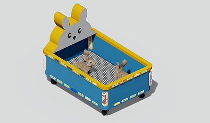 Кролик кормление Box9