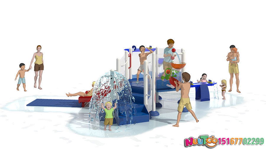Водная горка + водное игровое оборудование + детские игровые площадки (26)