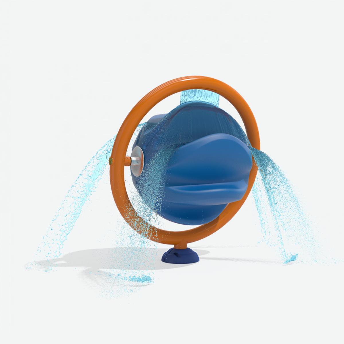 Продажа оборудования для Splash Pad, поставщик Spin The Mega Orb