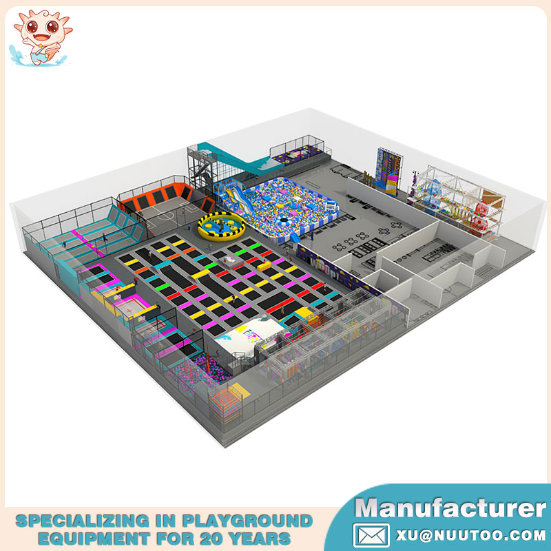 Профессиональный производитель батутных парков в помещении