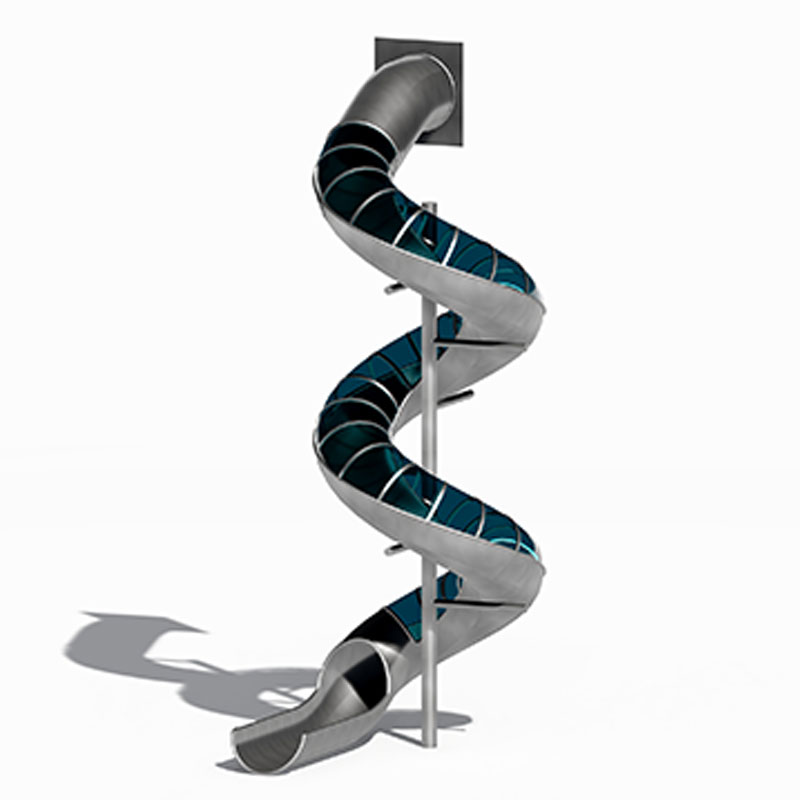 Наружные коммерческие горки из нержавеющей стали