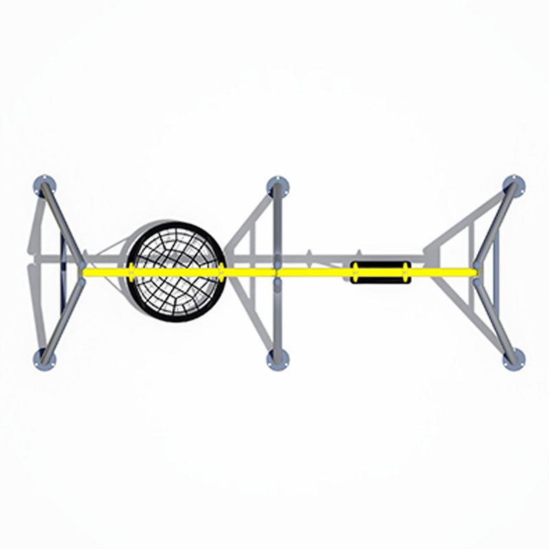 Детские качели-гнезда на открытом воздухе со стабильной основой для безопасных детских игр