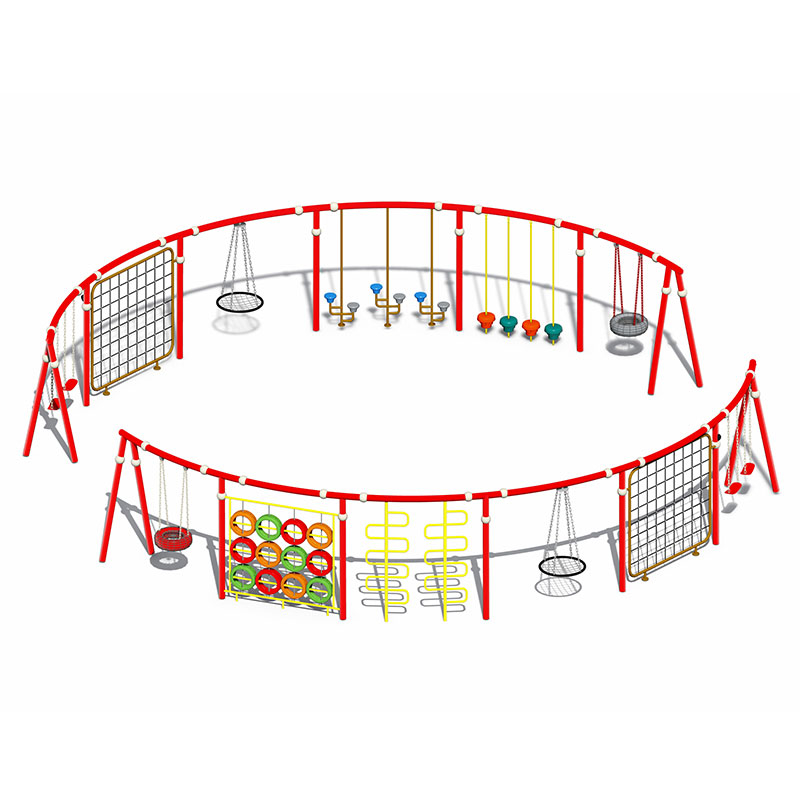 Детские уличные качели с безопасным дизайном, идеально подходящие для безопасных игр детей