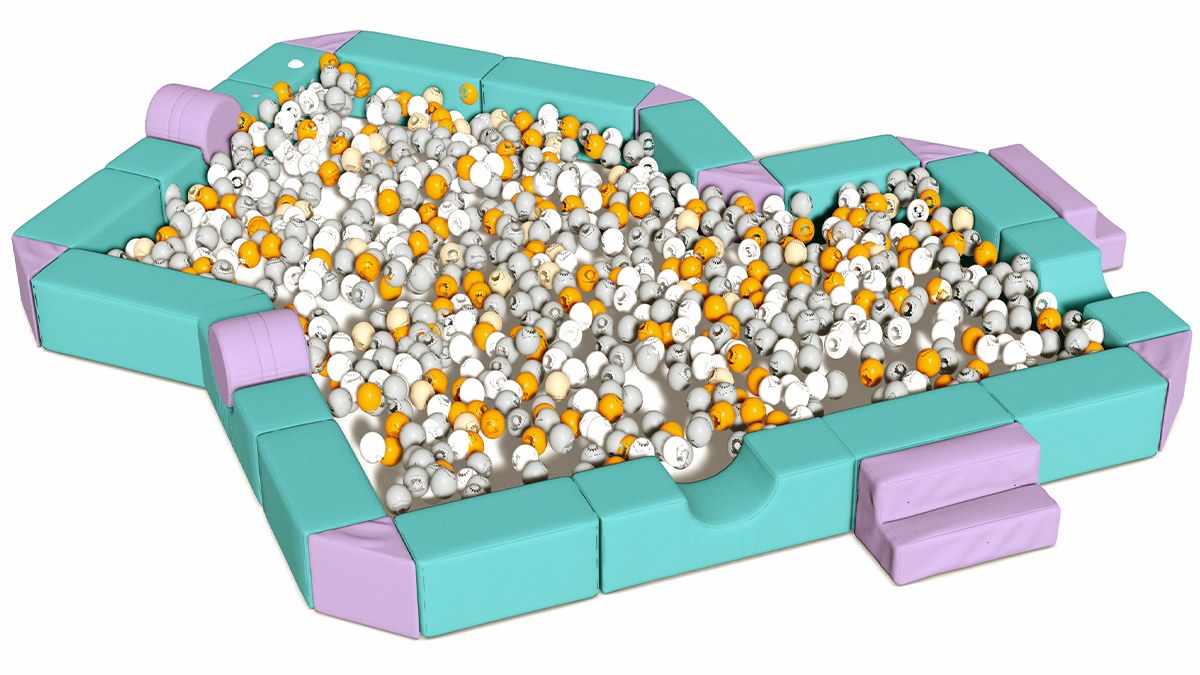 24. Themed Soft Play Area for Kids (2) 24. Тематическая мягкая игровая площадка для детей (2)