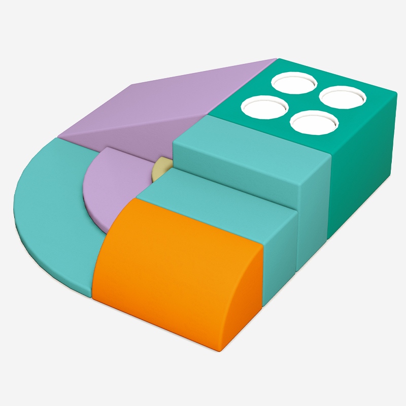 Блочно-модульное домашнее мягкое игровое оборудование