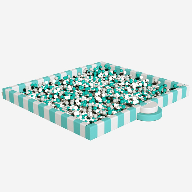 Крытая мягкая игровая площадка с мячом - Детское оборудование для мягких игр в помещении