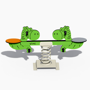 Двойные качели на тему динозавров