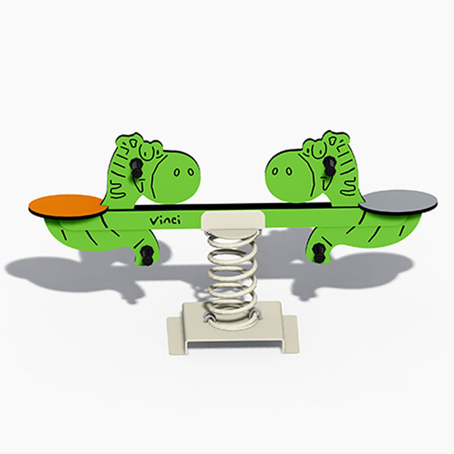 Двойные качели на тему динозавров