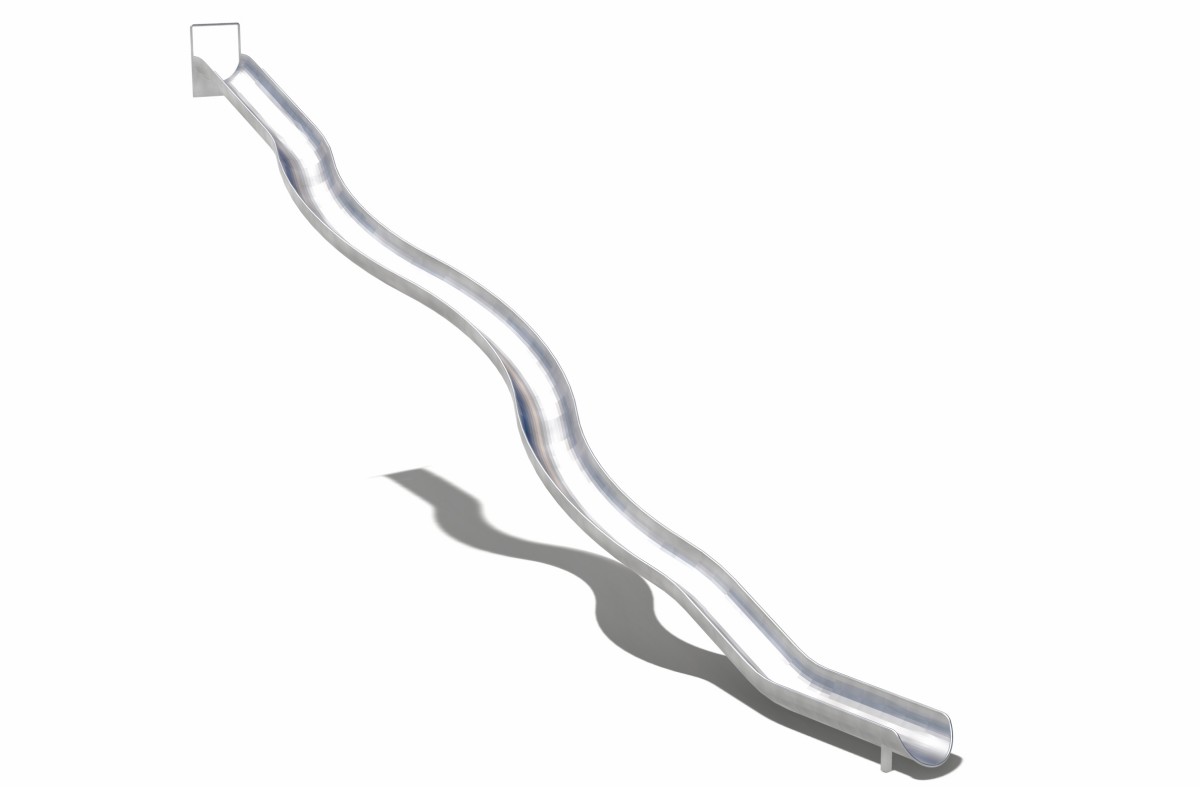 12.Горка из нержавеющей стали для коммерческой игровой площадки (5)