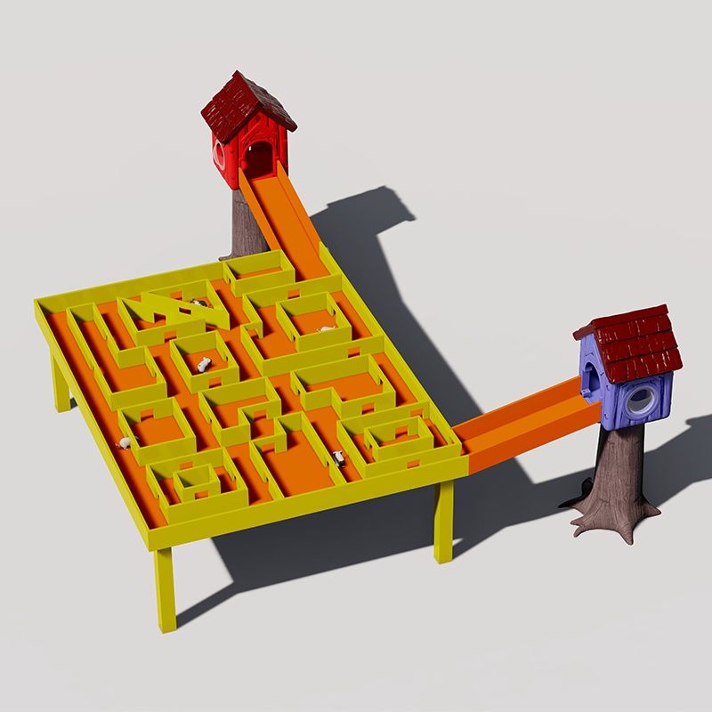 Wonder Maze: Interactive Pet Playground для морских свинок 