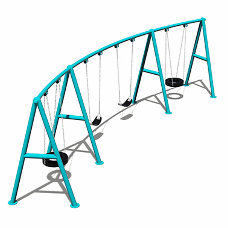 Детские качели на открытом воздухе, созданные для улучшения детских игр на свежем воздухе