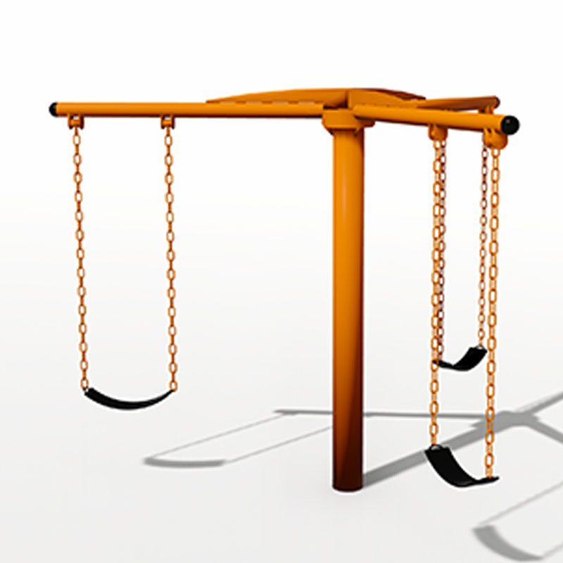 Сверхмощные детские качели из оцинкованной трубы для надежного развлечения на свежем воздухе