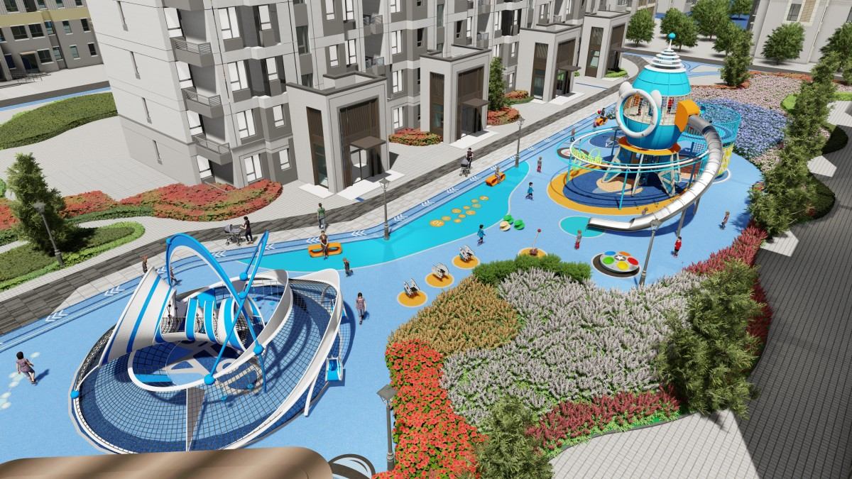 открытая игровая площадка для детей (6)