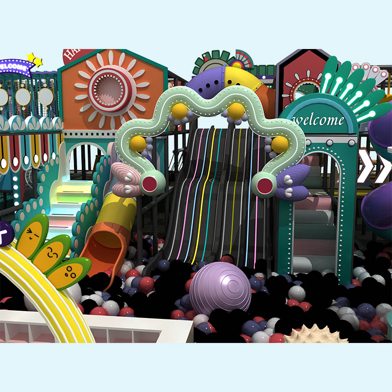 Крытая игровая площадка Macaron Maze Candy Color - Поставщик из Китая