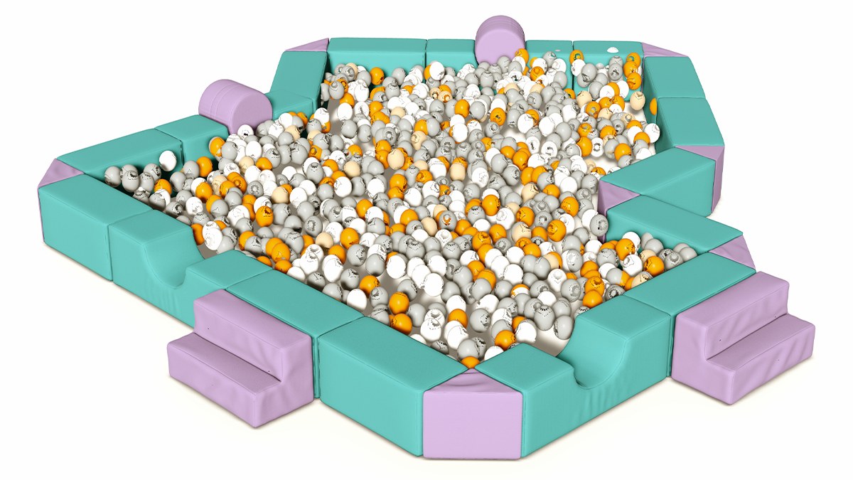 24. Themed Soft Play Area for Kids (3) 24. Тематическая мягкая игровая площадка для детей (3)