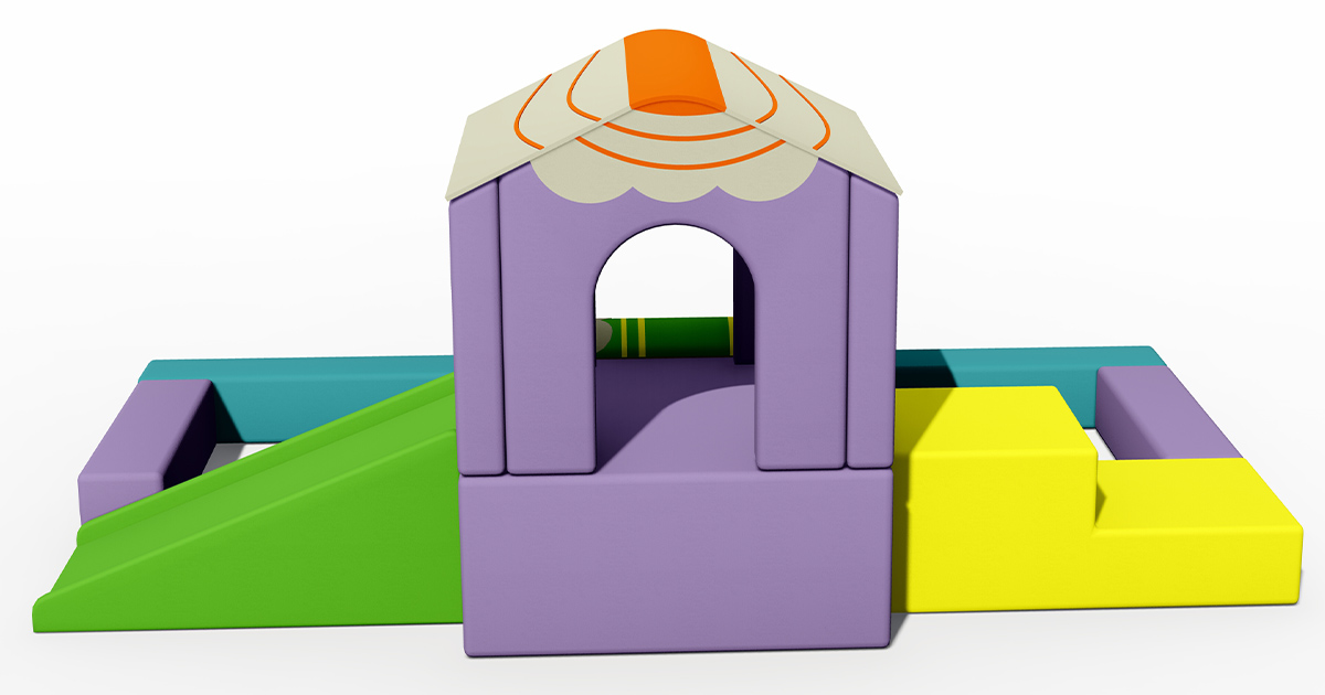 4. Установка Soft Play в помещении (2)