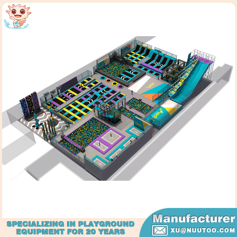 Лучшая фабрика по производству крытых батутных парков