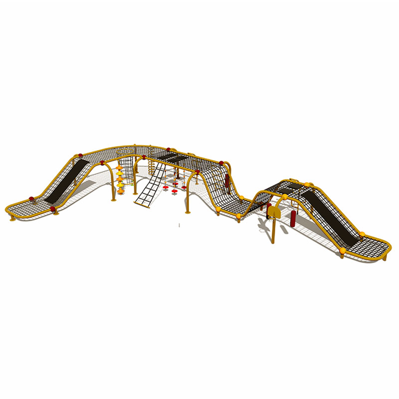 Оборудование для игровых площадок для скалолазания с волнами