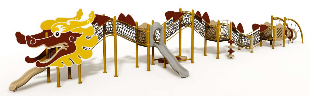 Игровой набор для скалолазания на открытом воздухе Dragon-3