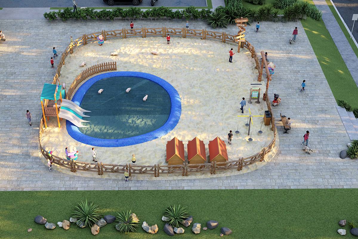 свинья ныряет7