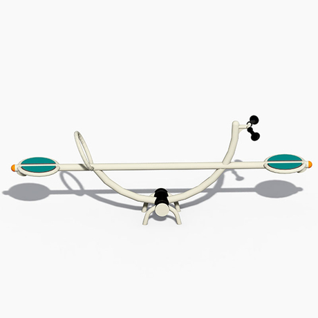 Современные металлические уличные качели