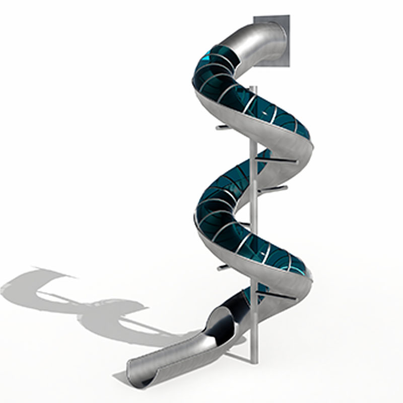 Наружные коммерческие горки из нержавеющей стали