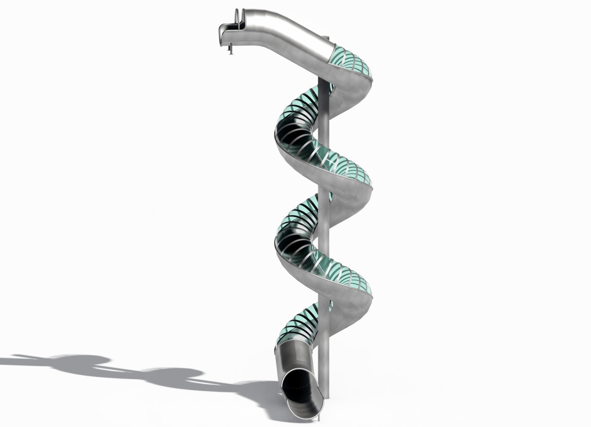 2. Спиральные направляющие из нержавеющей стали (2)