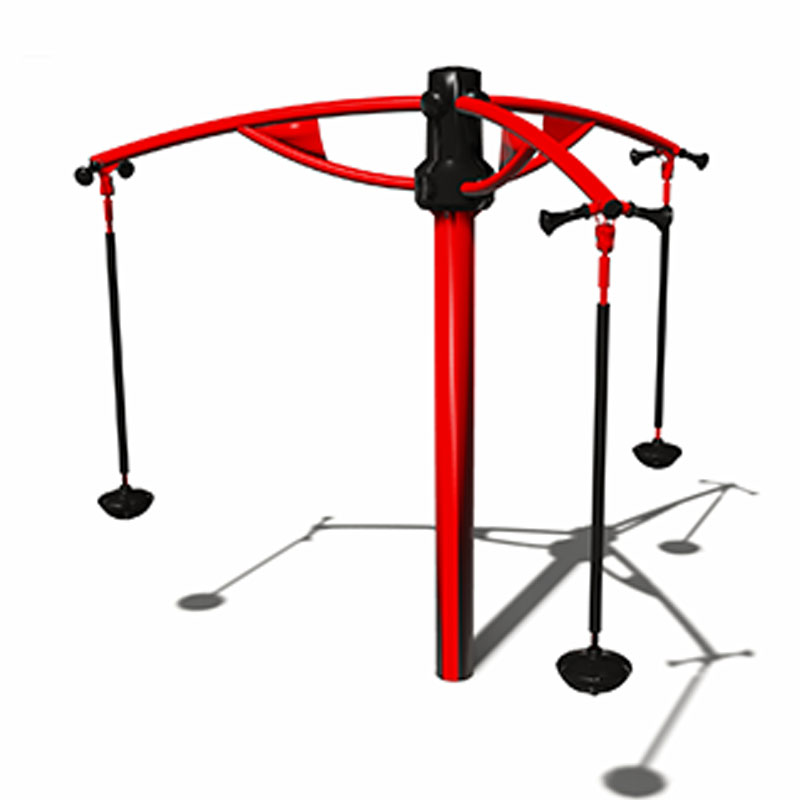 Прочные детские качели из оцинкованной трубы для трех человек для длительного использования на открытом воздухе