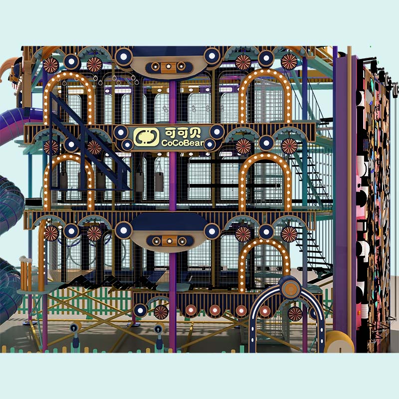 Причудливый тематический крытый верёвочный курс — сделано в Китае