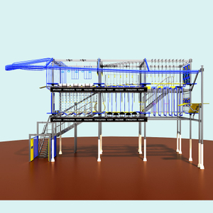 Коммерческая крытая веревочная площадка для торговых центров и молодежных лагерей