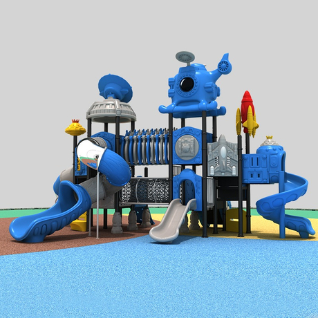 Galaxy Explorer Playground Slide для детских космических приключений