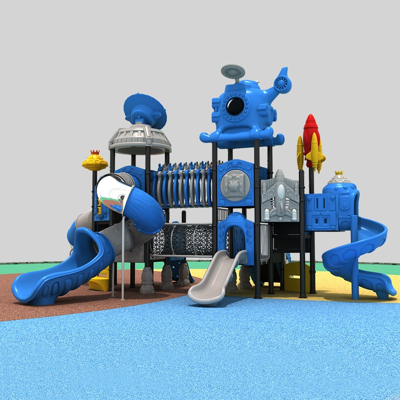 Galaxy Explorer Playground Slide для детских космических приключений