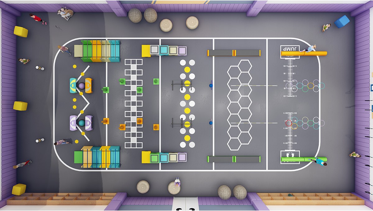5. Крытая полоса препятствий для школ (9)