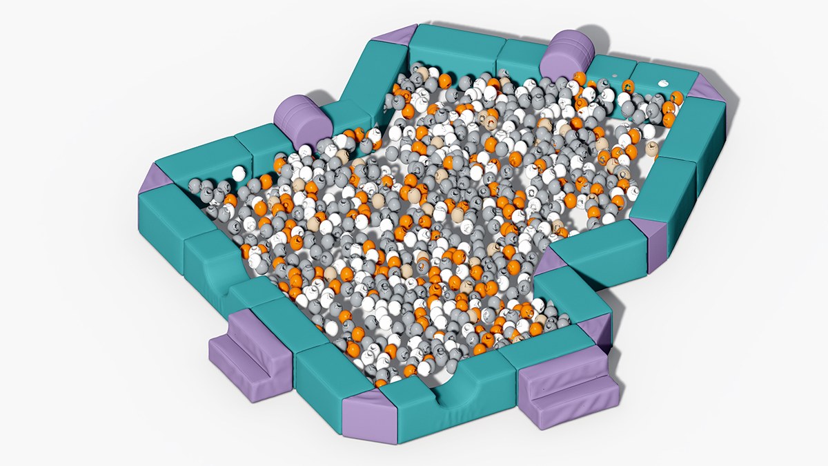 24. Themed Soft Play Area for Kids (5) 24. Тематическая мягкая игровая площадка для детей (5)