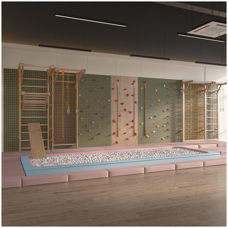 Комплект для домашнего скалодрома | Модульные внутренние панели для скалолазания