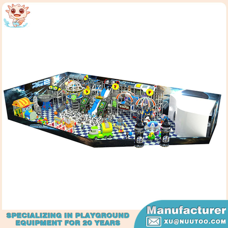 Инновационная крытая маленькая игровая площадка для всех возрастов