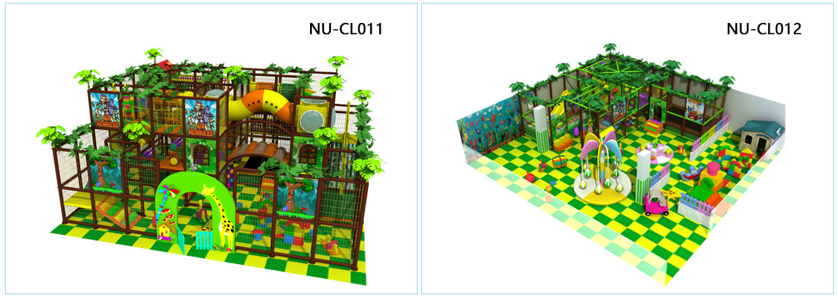 Крытая игровая площадка в стиле джунглей (6)